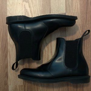 Dr. Martens Flora Smooth Leather Chelsea Boots